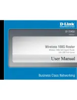 D-Link DI-724GU - Wireless 108G QoS Gigabit Office... User Manual предпросмотр