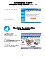 Preview for 7 page of D-Link DI-804V Quick Install Manual