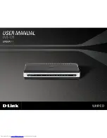 D-Link DIR-130 - Broadband VPN Router User Manual preview