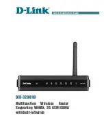 D-Link DIR-320 Quick Installation Manual preview