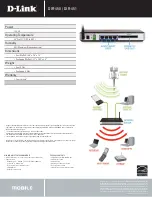 Предварительный просмотр 3 страницы D-Link DIR-450 - 3G Mobile Router Wireless Brochure & Specs