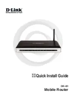 D-Link DIR-451 - 3G Mobile Router Quick Install Manual preview