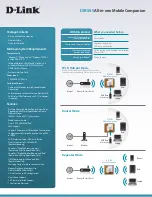 Предварительный просмотр 2 страницы D-Link DIR-505 Specifications