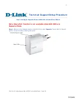 Preview for 7 page of D-Link DIR-505 Technical Support Setup Procedure