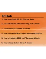 Предварительный просмотр 2 страницы D-Link DIR-615 - Wireless N Router Training Manual