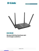 D-Link DIR-815/AC User Manual preview