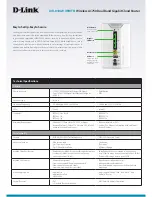 Preview for 2 page of D-Link DIR-818LW Brochure & Specs