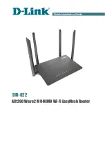 D-Link DIR-822 Quick Installation Manual preview