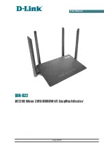 D-Link DIR-822 User Manual preview