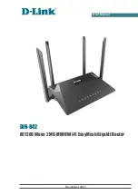 D-Link DIR-842 User Manual preview