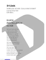 Предварительный просмотр 1 страницы D-Link DIR-850L Quick Installation Manual