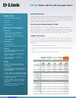 Предварительный просмотр 2 страницы D-Link DIR-855L Brochure & Specs