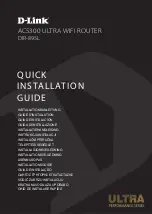 Предварительный просмотр 1 страницы D-Link DIR-895L Quick Installation Manual