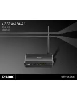 Предварительный просмотр 1 страницы D-Link DIR Series User Manual