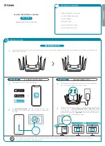 Preview for 1 page of D-Link DIR-X4860 Quick Installation Manual