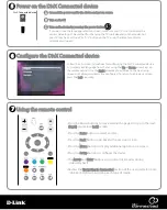 Preview for 3 page of D-Link DivX Connected DSM-330 Quick Setup Manual