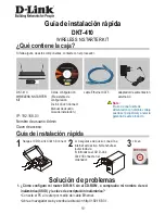 Предварительный просмотр 10 страницы D-Link DKT-410 Quick Install Manual