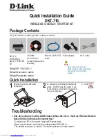 Preview for 2 page of D-Link DKT-710 Quick Install Manual