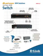 Preview for 2 page of D-Link DKVM-16 - KVM Switch Datasheet