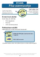 Предварительный просмотр 67 страницы D-Link DKVM-2K Quick Installation Manual