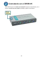 Предварительный просмотр 23 страницы D-Link DKVM-4K - KVM Switch Quick Installation Manual