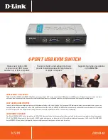 D-Link DKVM-4U Technical Specifications предпросмотр