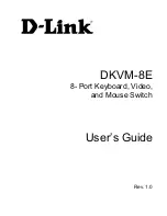 D-Link DKVM-8E User Manual предпросмотр