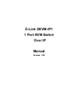 Предварительный просмотр 1 страницы D-Link DKVM-IP1 Manual
