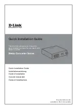 D-Link DMC-700SC - Media Converter - External Quick Installation Manual preview