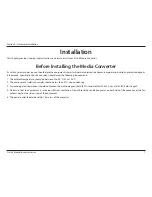 Preview for 10 page of D-Link DMC-700SC - Media Converter - External User Manual