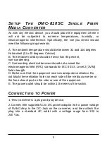 Preview for 3 page of D-Link DMC-810SC Quick Installation Manual