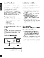 Предварительный просмотр 2 страницы D-Link DMC-G01LC Quick Installation Manual