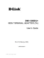 Предварительный просмотр 1 страницы D-Link DMI-128ESU+ User Manual