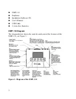 Preview for 8 page of D-Link DMP-110 - 32 MB Digital Player User Manual