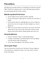 Preview for 5 page of D-Link DMP-210 - 32 MB Digital Player User Manual