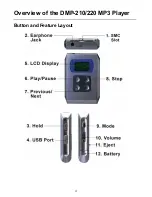 Preview for 6 page of D-Link DMP-210 - 32 MB Digital Player User Manual