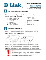 Preview for 1 page of D-Link DMP-HD610 Quick Install Manual