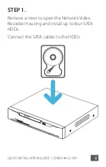 Preview for 2 page of D-Link DNR-F4432-16P Getting Started Manual