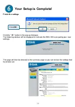 Preview for 12 page of D-Link DNS-300 Quick Installation Manual