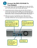 Preview for 2 page of D-Link DNS-312H Quick Instruction Manual