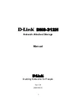 Preview for 1 page of D-Link DNS-312H User Manual