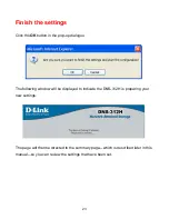 Preview for 23 page of D-Link DNS-312H User Manual