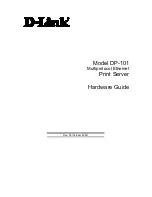 D-Link DP-101 Hardware Manual preview