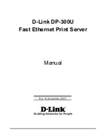 D-Link DP 300 - Print Server - Parallel User Manual preview