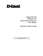 Preview for 1 page of D-Link DP-300 Hardware User'S Manual