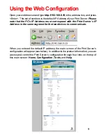 Предварительный просмотр 9 страницы D-Link DP-300+ Manual