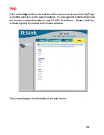Предварительный просмотр 25 страницы D-Link DP-300+ Manual