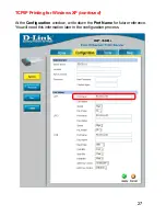 Предварительный просмотр 27 страницы D-Link DP-300+ Manual