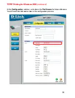 Предварительный просмотр 35 страницы D-Link DP-300+ Manual