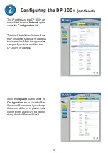 Preview for 5 page of D-Link DP-300+ Quick Installation Manual